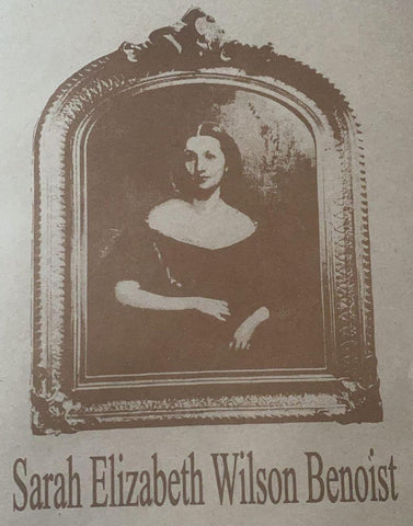 Sarah Elizabeth Wilson Benoist of Oakland House American Victorian house