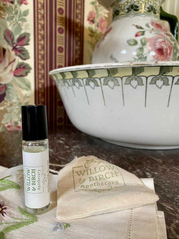 Natural perfume in Victorian style house