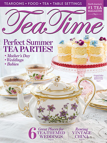 Tea Time magazine special issue on vintage tea party ideas