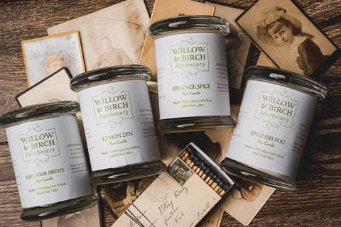 scented candles for mother's day gifts quarantine by willow & birch apothecary
