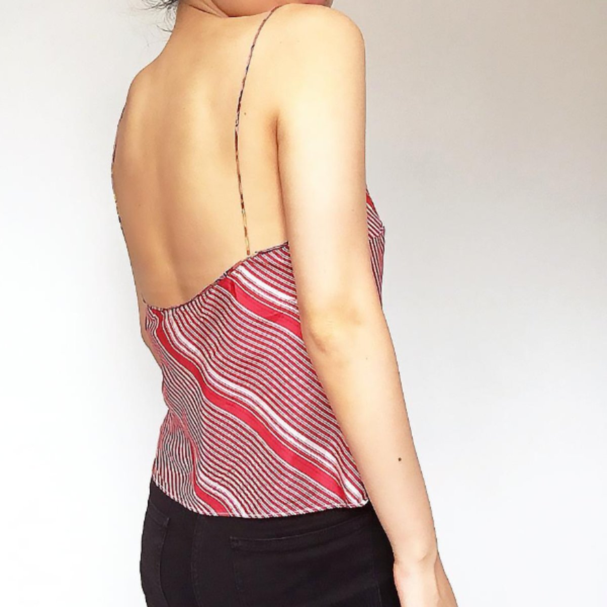 silk cami vest