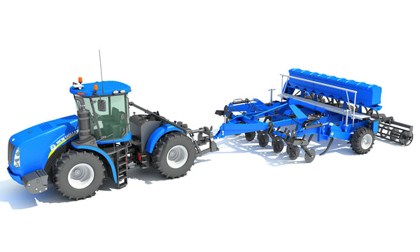 New Holland Model – 3D Horse