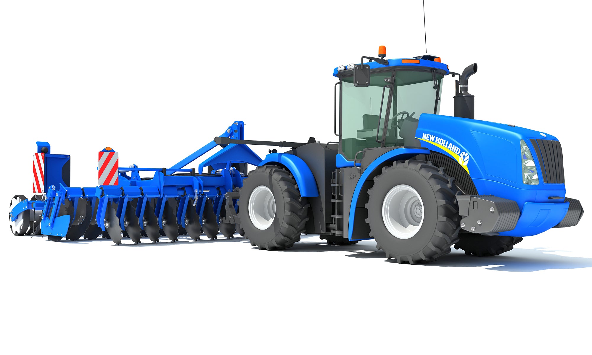 New Holland 3D Models Tractors – 3D Horse