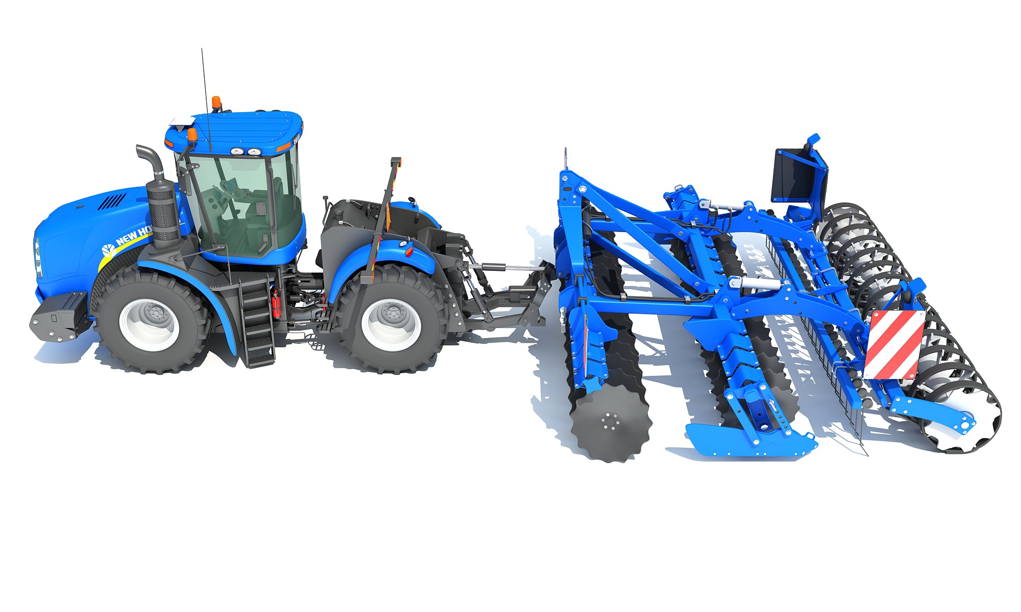 New Holland 3D Models Tractors – 3D Horse