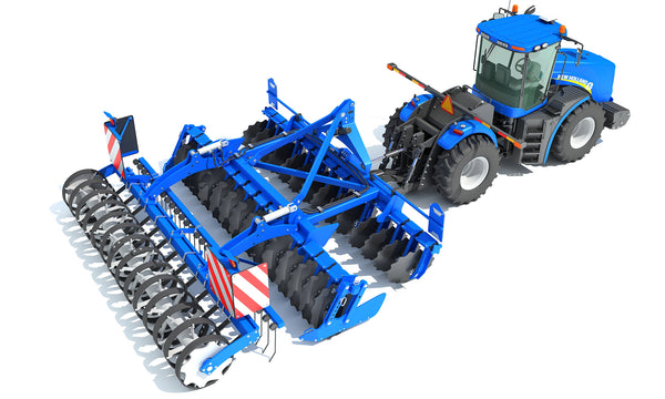 New Holland 3D Models Tractors – 3D Horse