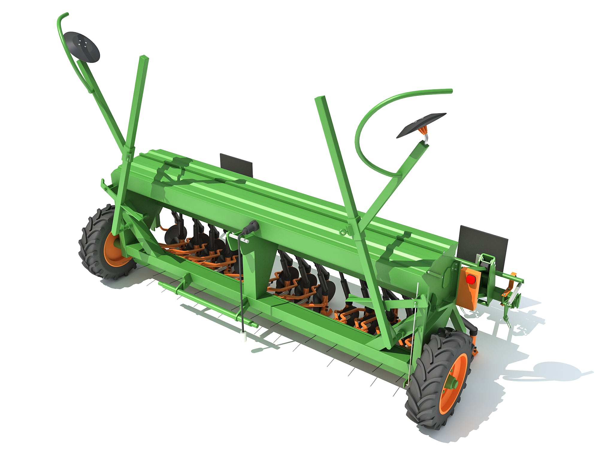 3D Models Seed Drill 3D Horse