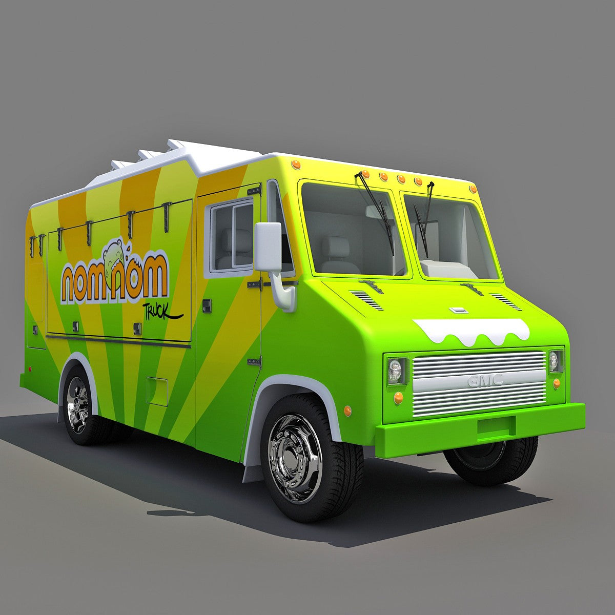  3D  Food  Trucks  Models 3D  Horse