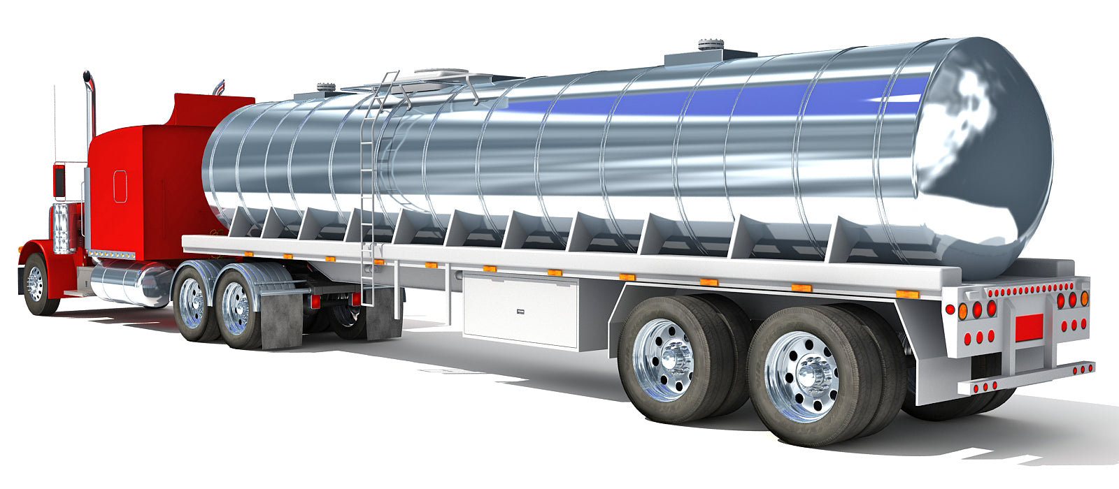 3d tanker truck model