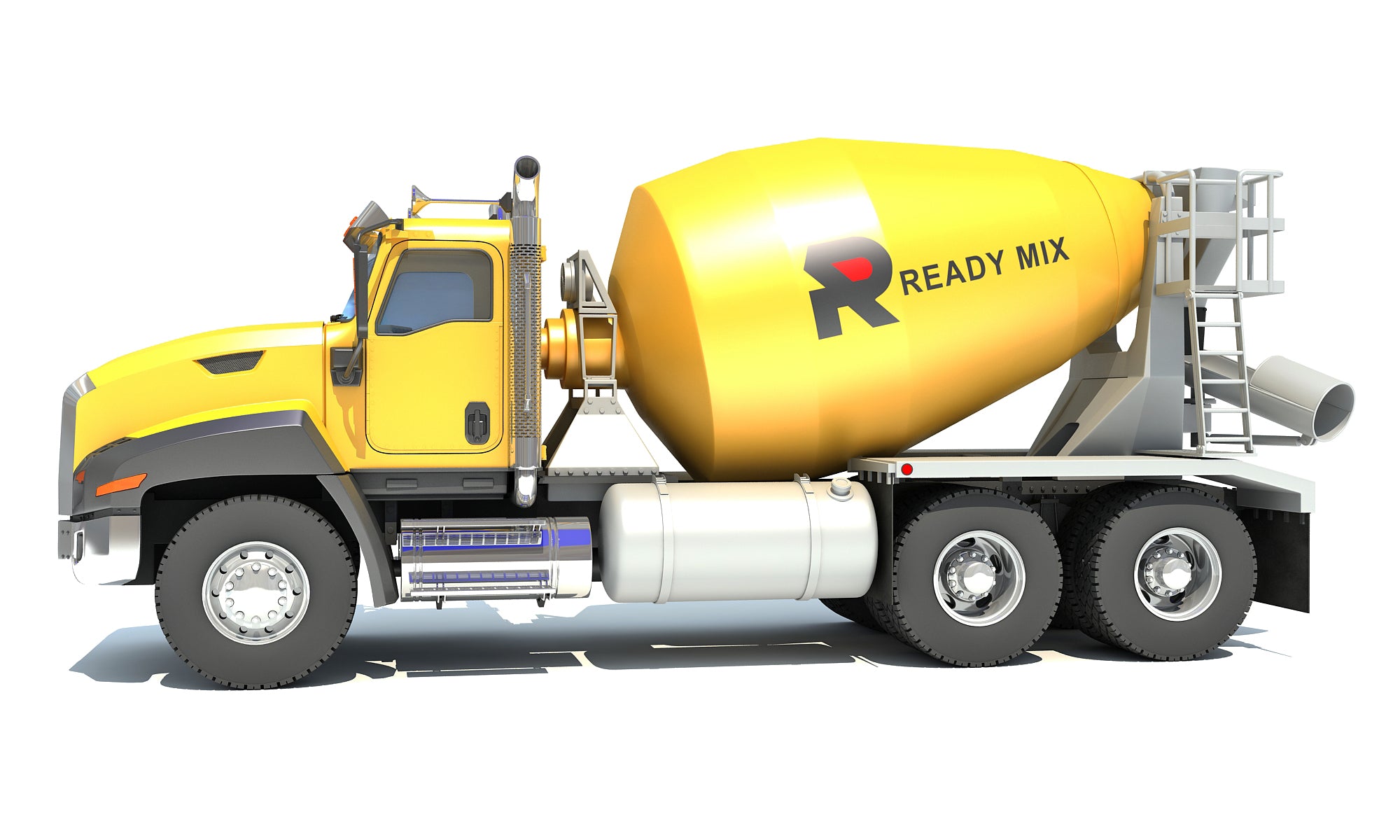 Concrete Mixer Truck 3D Models 3D Horse