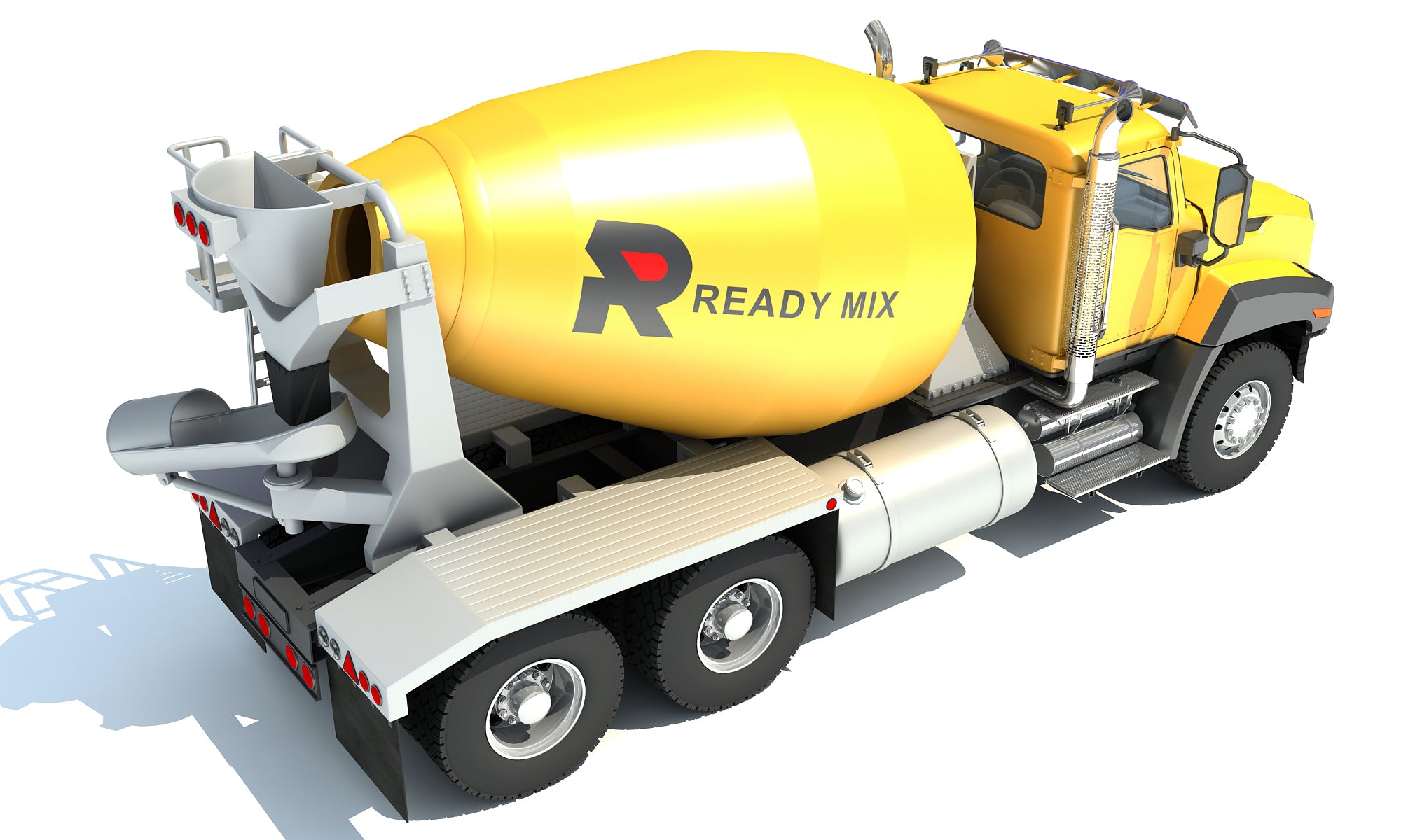 Concrete Mixer Truck 3D Models 3D Horse