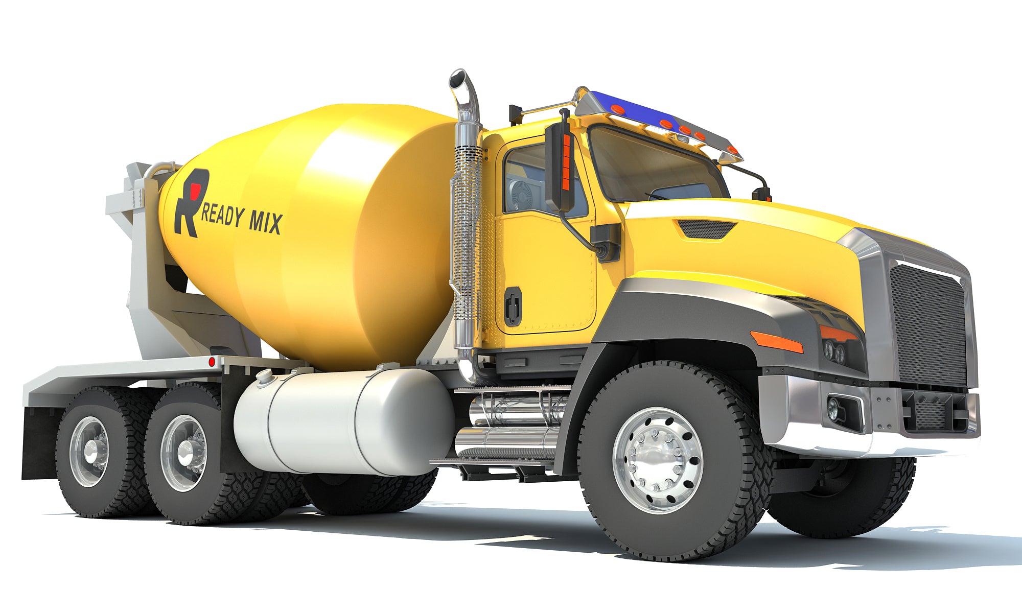 Concrete Mixer Truck 3D Models 3D Horse