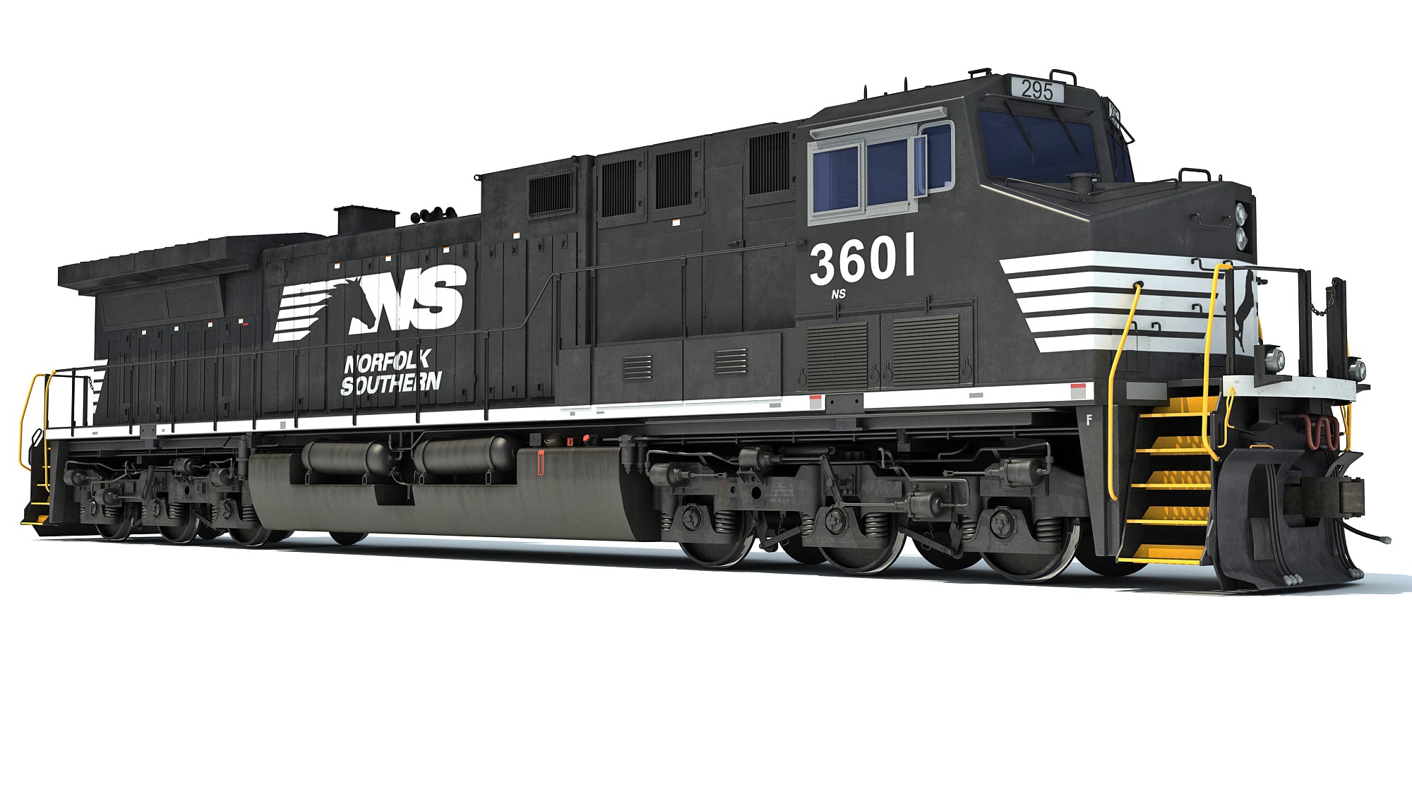 Norfolk Southern Locomotive 3d Horse