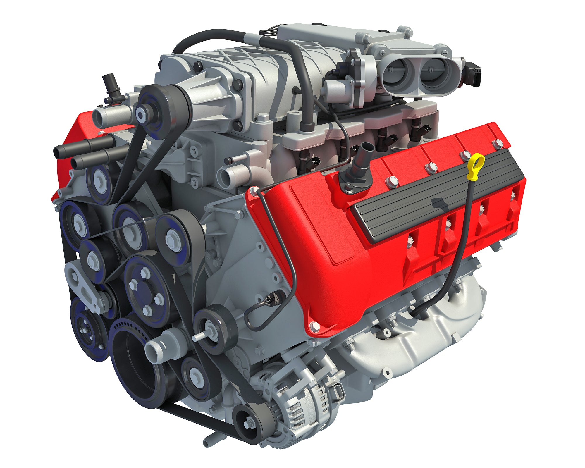 V8 Engine 3D Models – 3D Horse model car engines wiring 