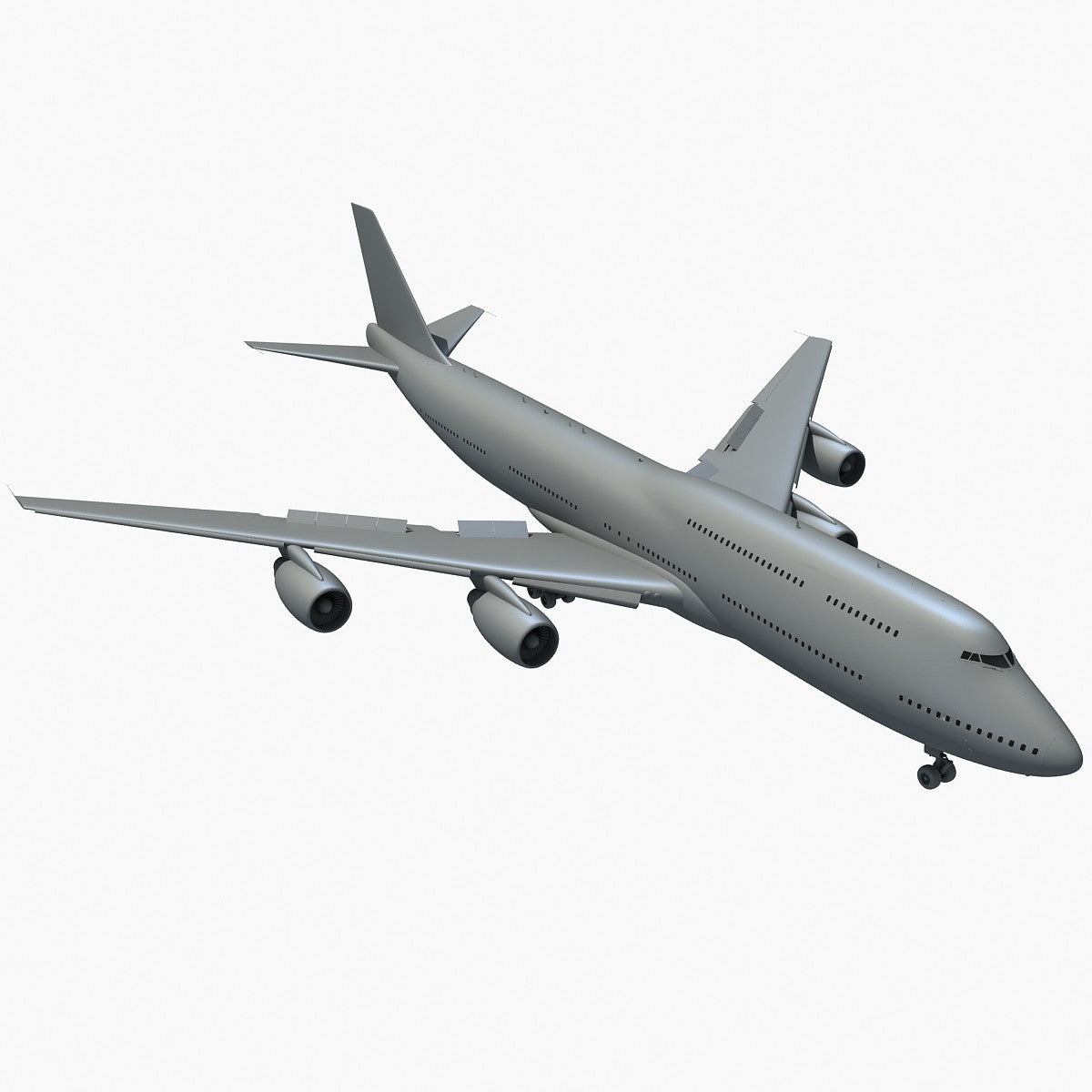 3D Aircraft Landing Scene – 3D Horse