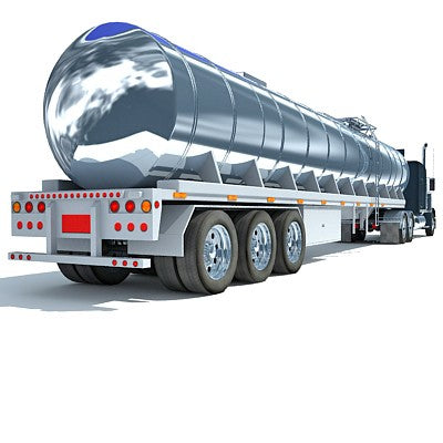 3d tanker truck model