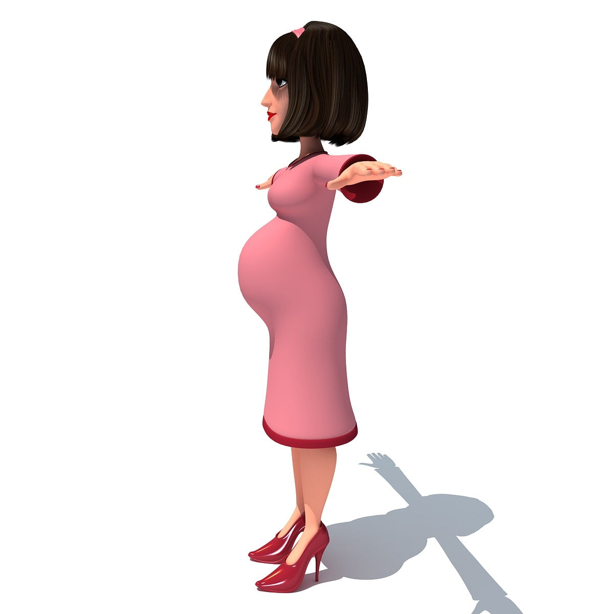 Pregnant animation. Беременная мульт. 3д беременные. 3d беременная. 3d модель беременная.