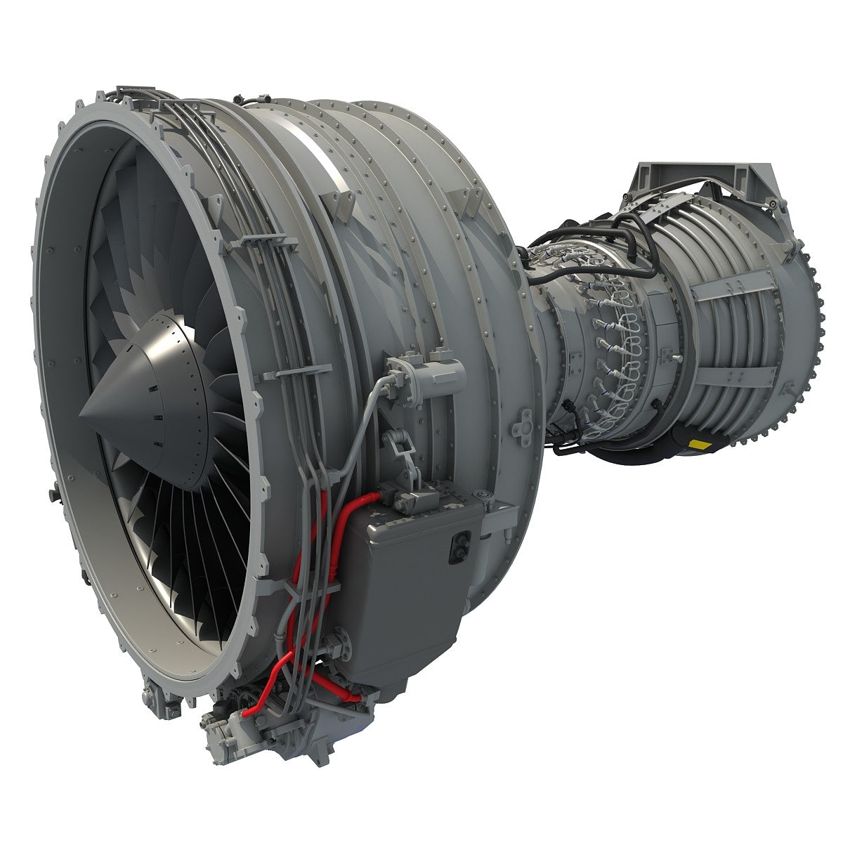 Cfm56 Turbofan Aircraft Engine 3D Model – 3D Horse