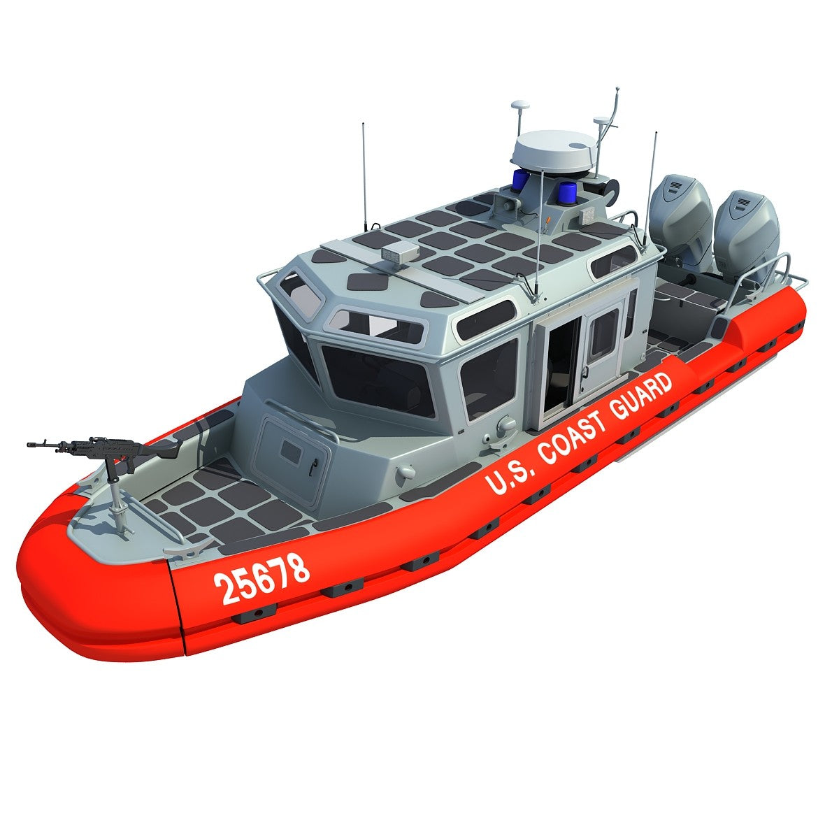 toy coast guard boat