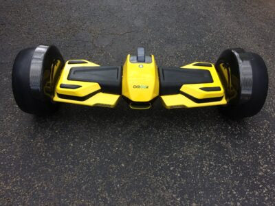 GYROOR F1 HOVERBOARD IN  YELLOW
