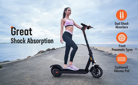 ride electric scooter lose weight