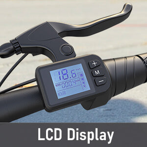 bike scooter electric with LCD display