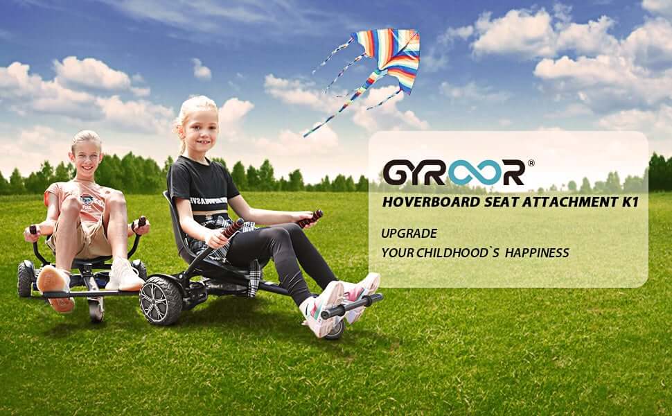 Gyroor K1 hoverboard seat upgraded for child