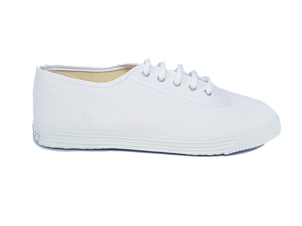 Startas Basic White canvas shoes 