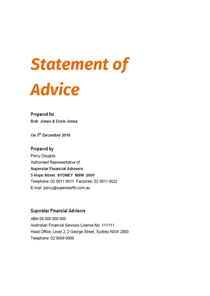 Smsf financial statements template