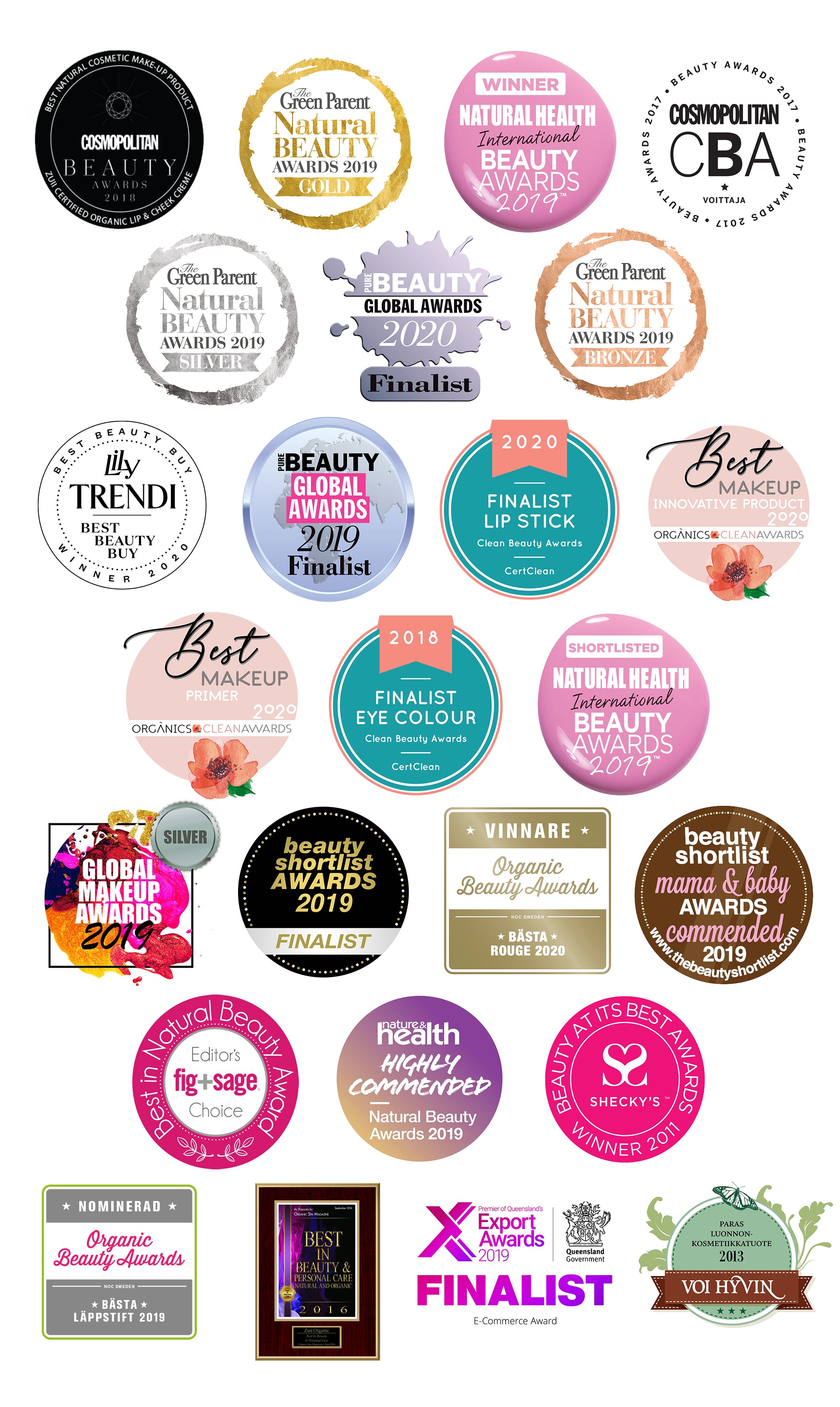 Zuii Organic Award Winning Range
