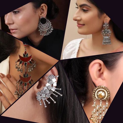 different face shapes and suitable earring style