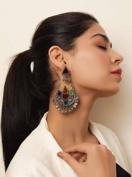 Afghan earrings