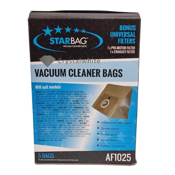 VACSPARE 3D GN HyClean/AirClean Bags For Miele Classic C1 Complete