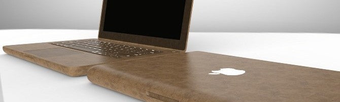 Hemp plastic macbook computer