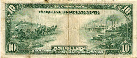 1914 10 dollar hemp bill