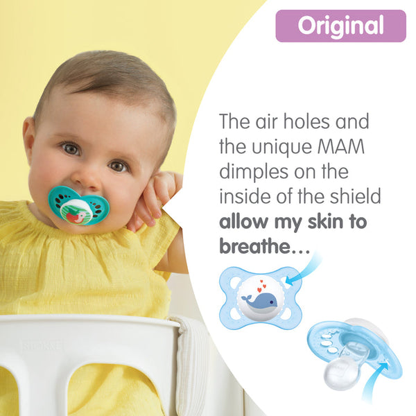 Wholesale MAM Perfect Night Soother 0m+ 2Pk, MAM Supplier and Wholesaler