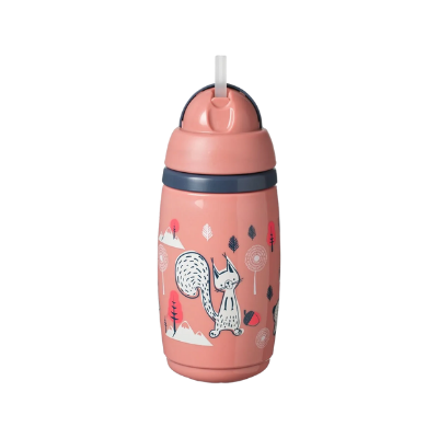 Tommee Tippee Superstar Weighted Straw Cup (6m+, 10oz, Pink)