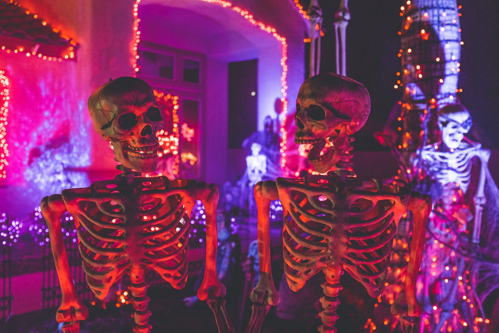 Halloween skeleton decorations