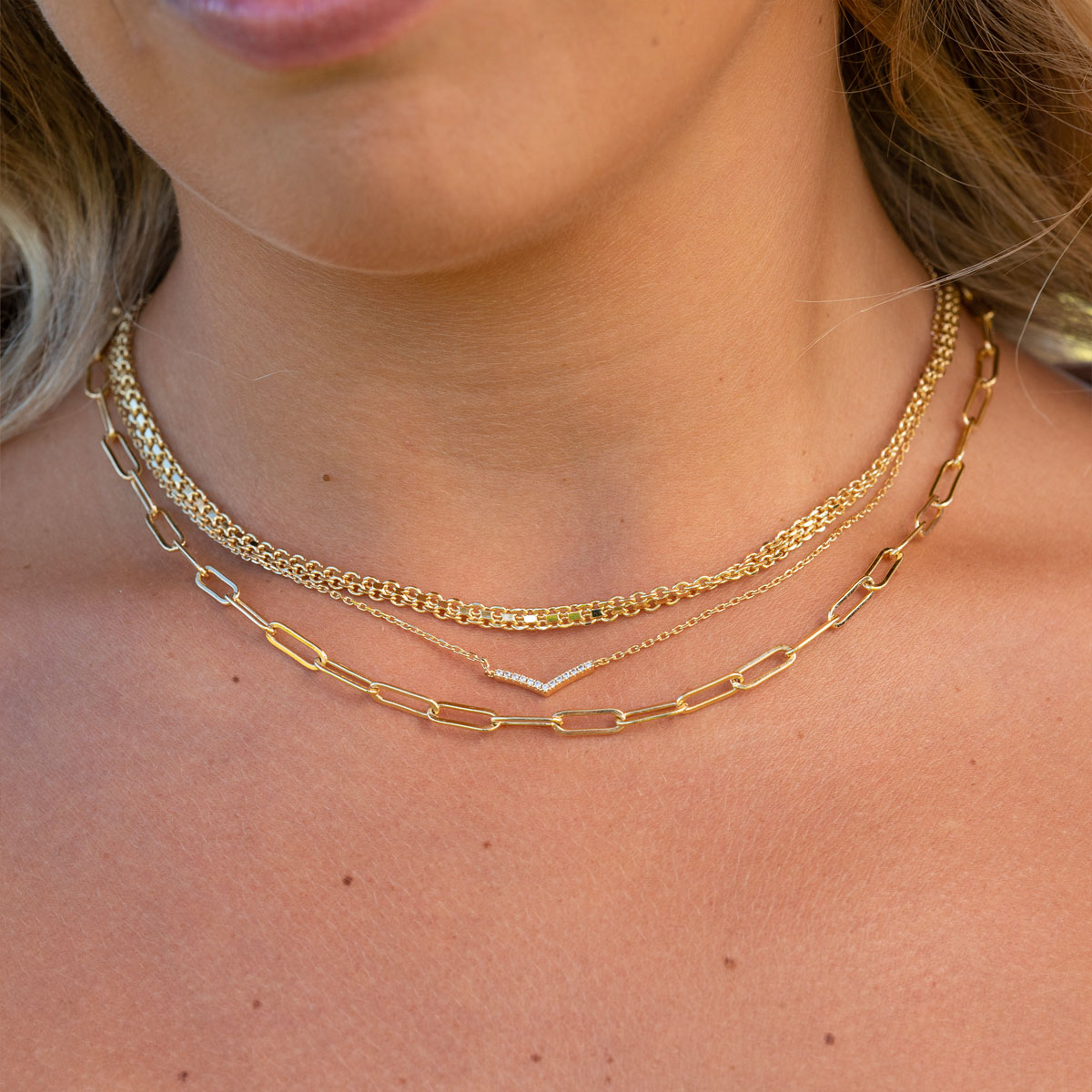 Rose Gold Necklace Chain Extender – Modern Gents