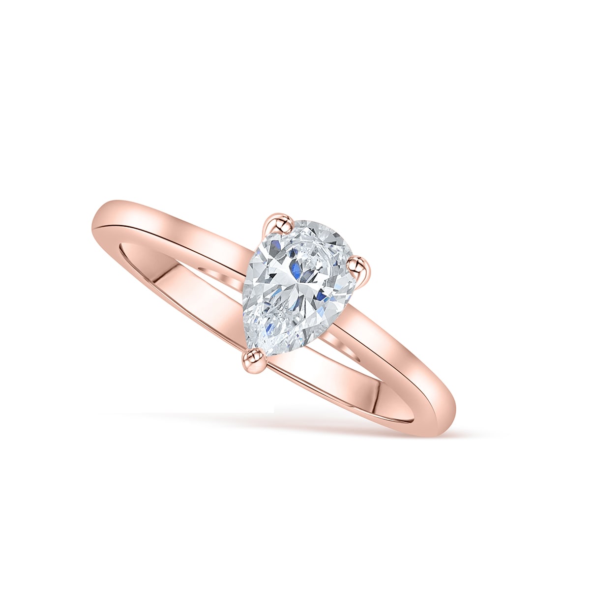 The Bliss Pear Shaped Bridal Ring Set – Modern Gents