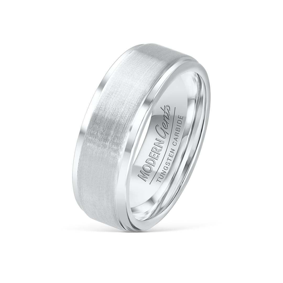 The Force Flex Gray Men's Wedding Band – Modern Gents