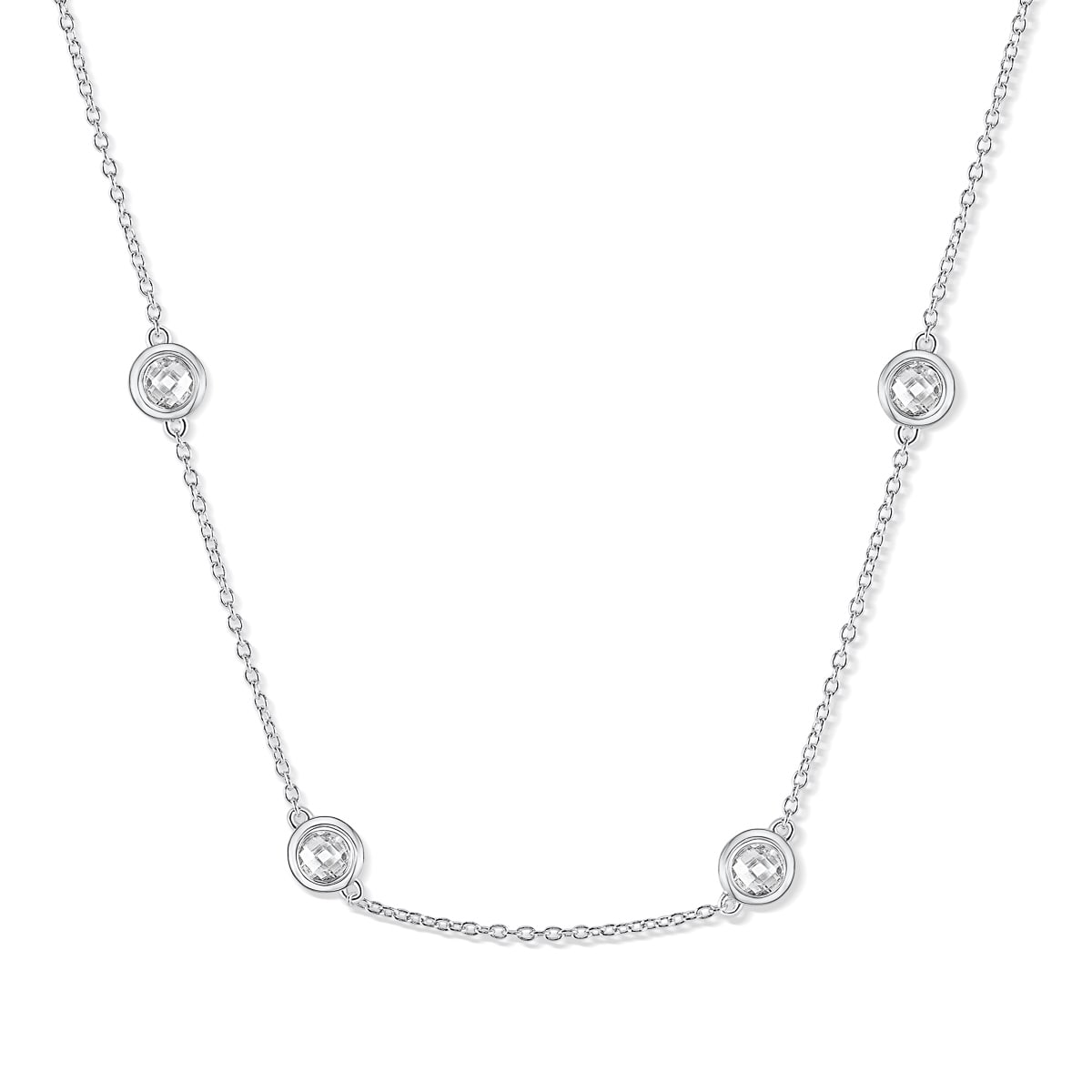 Women's Affinity Necklace in Silver | Sterling Silver | Modern Gents Trading Co