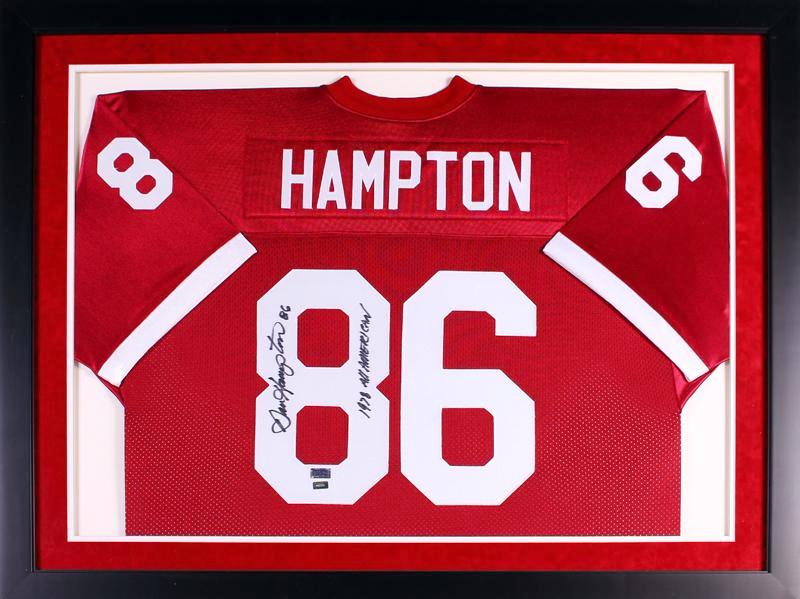 dan hampton autographed jersey