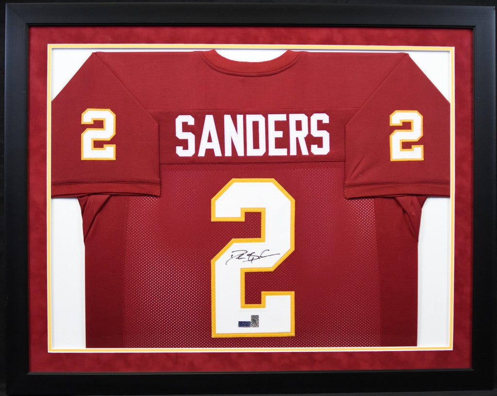 deion sanders signed jersey