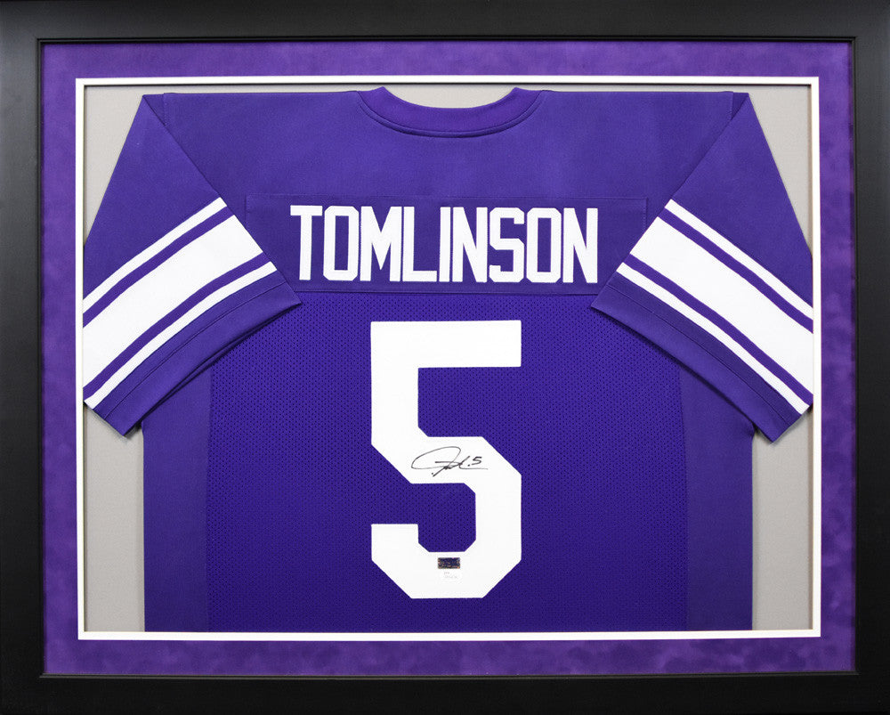 Washington Huskies Warren Moon Autographed Framed Purple Jersey 78 Rose  Bowl MVP MCS Holo Stock #177850