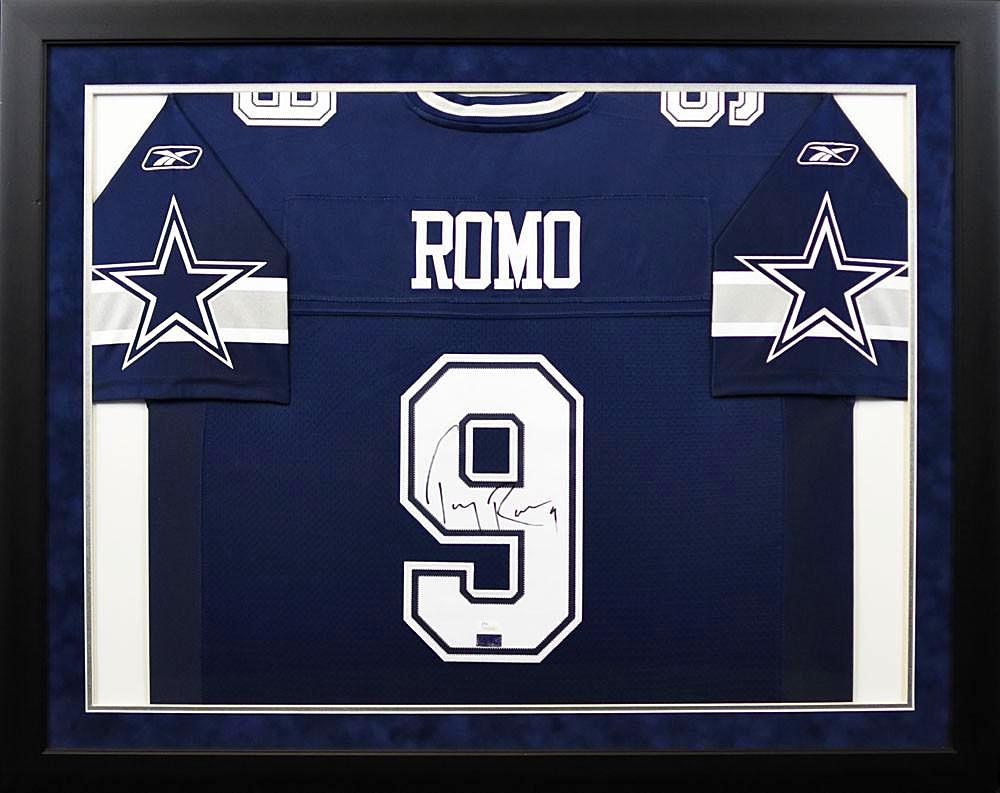 framed cowboys jersey