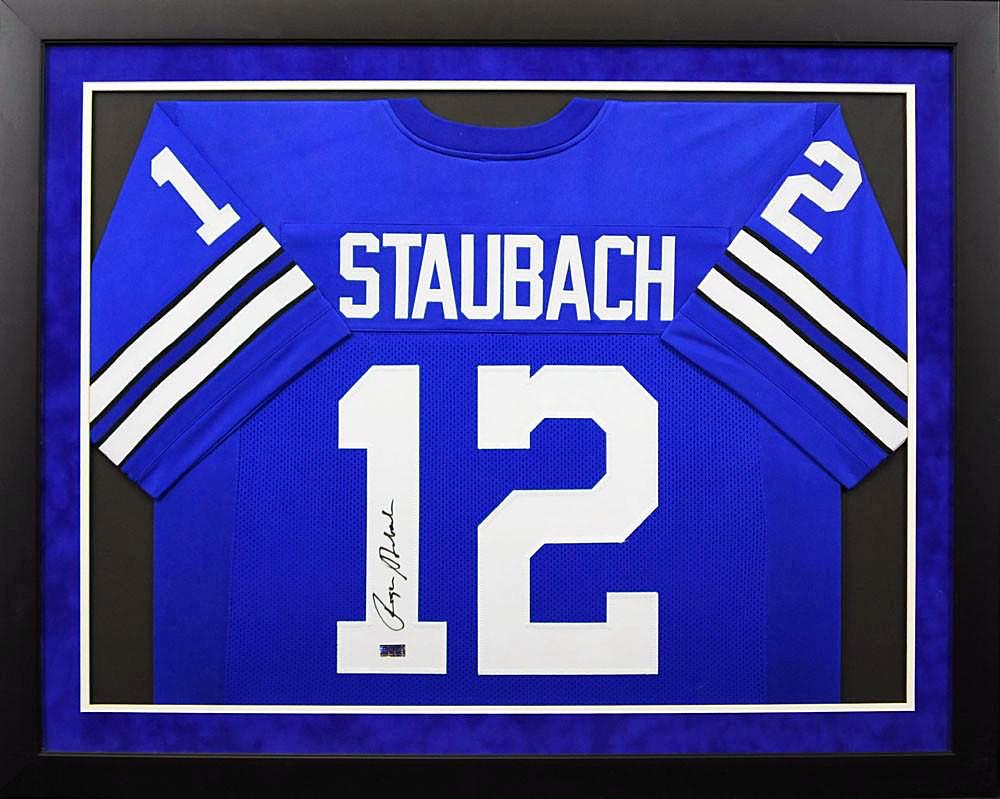 roger staubach signed jersey