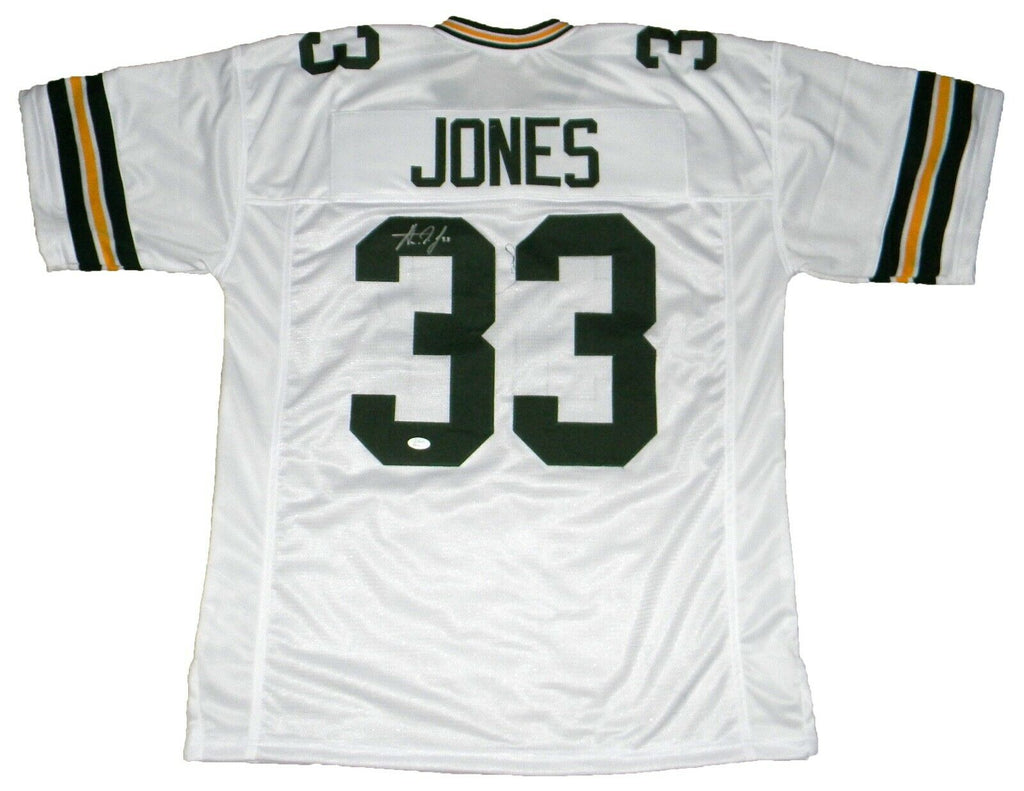 aaron jones jersey white