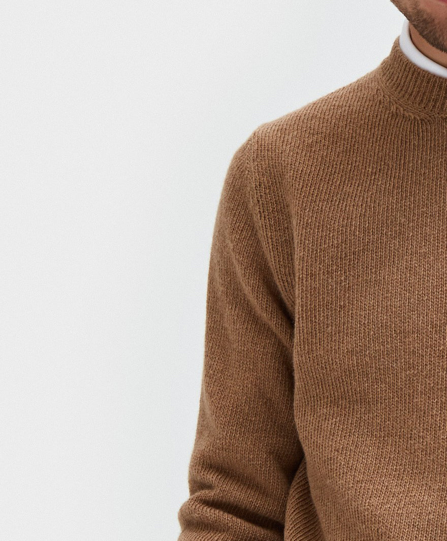 shetland crewneck