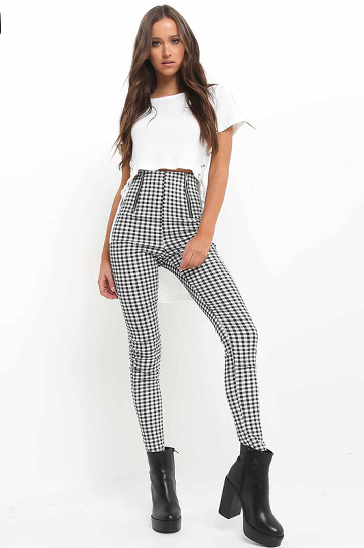 Thejagielskifamily: Pantalones A Cuadros Mujer Outfit