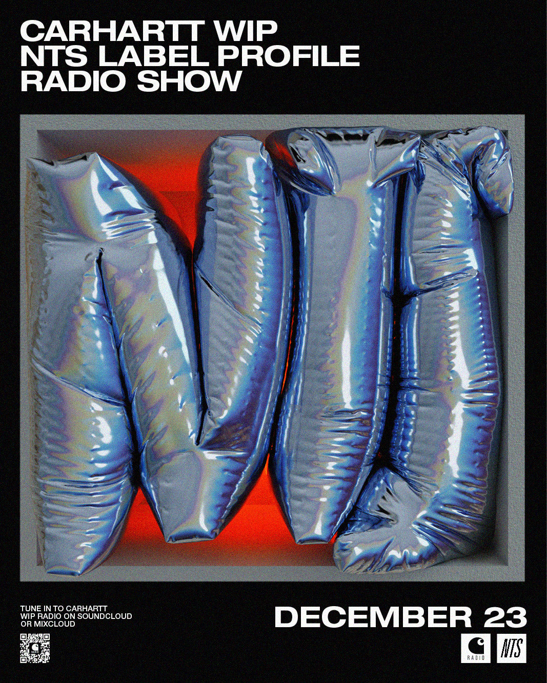 Full NTS Label Carhartt WIP Radio Show collaboration Poster